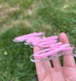 Naambord op Transparant Acryl - speels